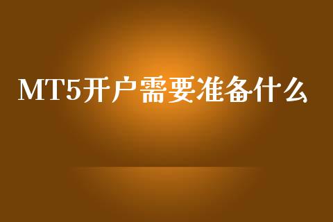 MT5开户需要准备什么_https://www.liaoxian666.com_股指期货开户_第1张