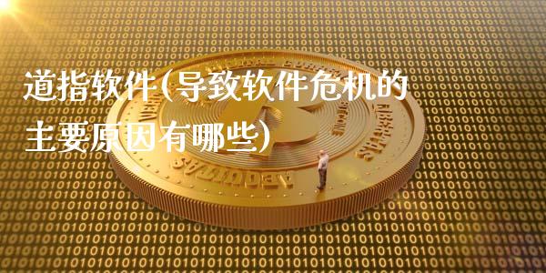 道指软件(导致软件危机的主要原因有哪些)_https://www.liaoxian666.com_原油期货开户_第1张